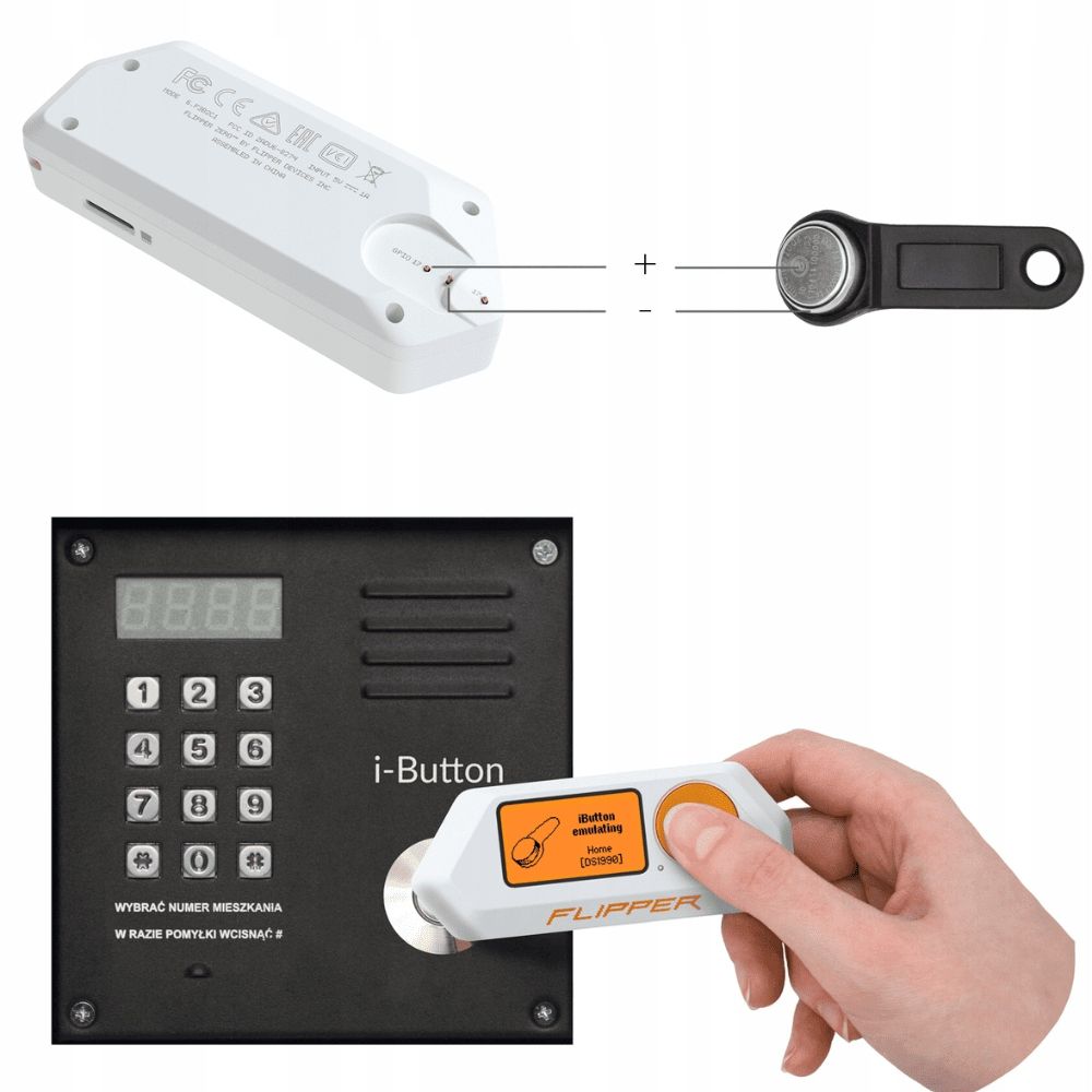Flipper Zero Wifi Multitool Radiohacking Bluetooth RFID RF