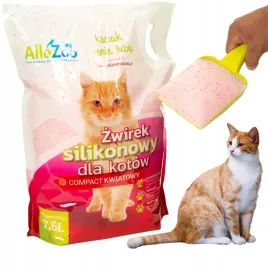 allezoo-zwirek-silikonowy-dla-kota-compact-drobny-kwiatowy-76l