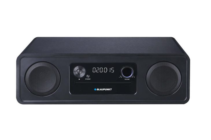 ﻿Mikrowieża z Bluetooth, odtwarzaczem CD/USB i radiem FM Blaupunkt MS20BK