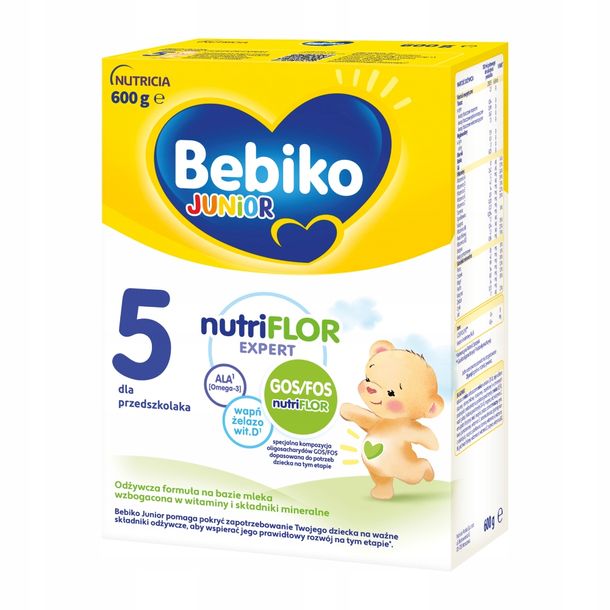 Фото - Дитяче харчування Bebiko Junior 5 dla przedszkolaka 600 g 