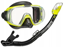 tusa-visio-zestaw-do-nurkowania-maska-fajka-zolty