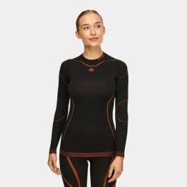 bluza-termoaktywna-damska-alpinus-pro-lillehammer-czarno-pomaranczowa-ao1