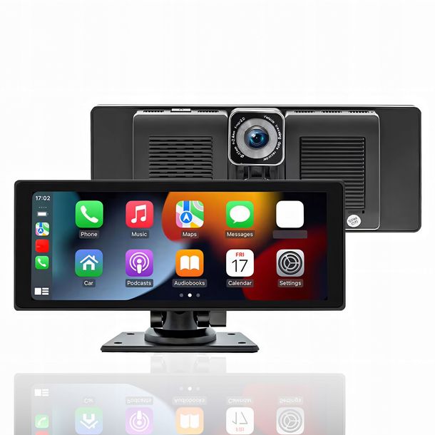STACJA MULTIMEDIALNA SAMOCHODOWA RADIO CARPLAY ANDROID AUTO KAMERA COFANIA