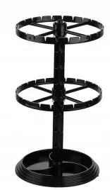 stojak-na-bizuterie-plasitkowy-obrotowy-czarny