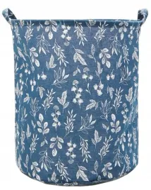 kosz-pojemnik-na-zabawki-pranie-granatowy-liscie