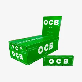 50-x-bletki-ocb-no-8-zielone-50x-69mm-biale-bibulki-do-skrecania-papierosow