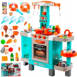kuchnia-dla-dzieci-piekarnik-kran-garnki-talerze