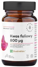 kwas-foliowy-800-uq-quatrefolic-aura-herbals-60-kapsulek