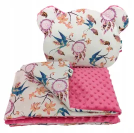 lilo-kocyk-minky-komplet-poscieli-poduszka-mis-do-wozka-duzo-wzorow