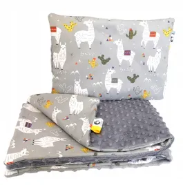 lilo-komplet-poscieli-minky-do-wozka-kocyk-50x75-poduszka-25x35-bawelna-2el