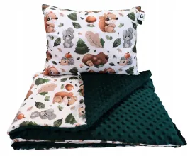 kocyk-posciel-minky-do-lozeczka-kolderka-100x75-poduszka-30x40-duzo-wzorow