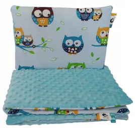 lilo-komplet-poscieli-minky-do-wozka-kocyk-50x75-poduszka-25x35-bawelna-2el