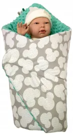 rozek-becik-otulacz-minky-bawelna-dwustronny-miekki-duzow-wzorow-lilo