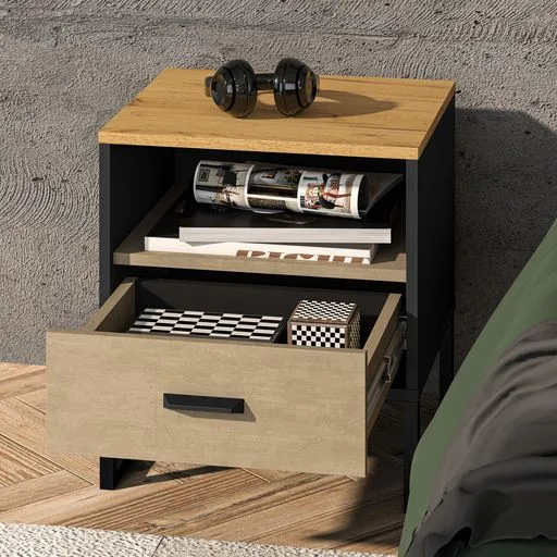 colt-08-szafka-nocna-kolor-mebla-dab-craft-zloty-czarny