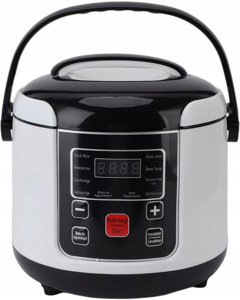 ﻿KUCHENKA SAMOCHODOWA RYŻOWAR MULTICOOKER GARNEK COOKER CAR TRUCK 2L 200W