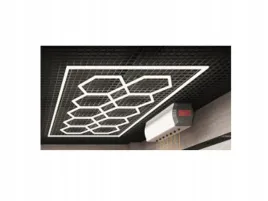 gloser-hexagon-light-sufitu-led-lampa-do-warsztat-10-plastrow-4780mm-2410mm