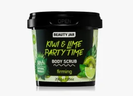 beauty-jar-ujedrniajacy-peeling-do-ciala-kiwi-i-limonka-party-time-200g