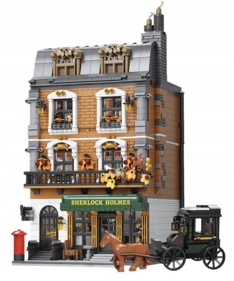 PANTASY Klocki 85014 Sherlock Holmes Baker Street 221B