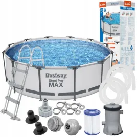 basen-stelazowy-zestaw-ogrodowy-z-pompa-366-x-100-drabinka-filtr-bestway