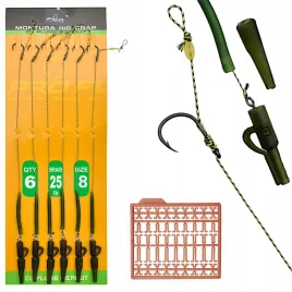 6-x-przypon-karpiowy-z-wlosem-zakonczony-bezpiecznym-klipsem-ochr-hak-r-8