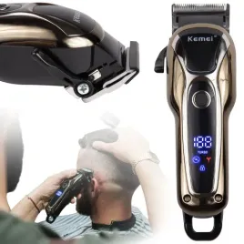 bezprzewodowa-maszynka-do-wlosow-kemei-barber-usb