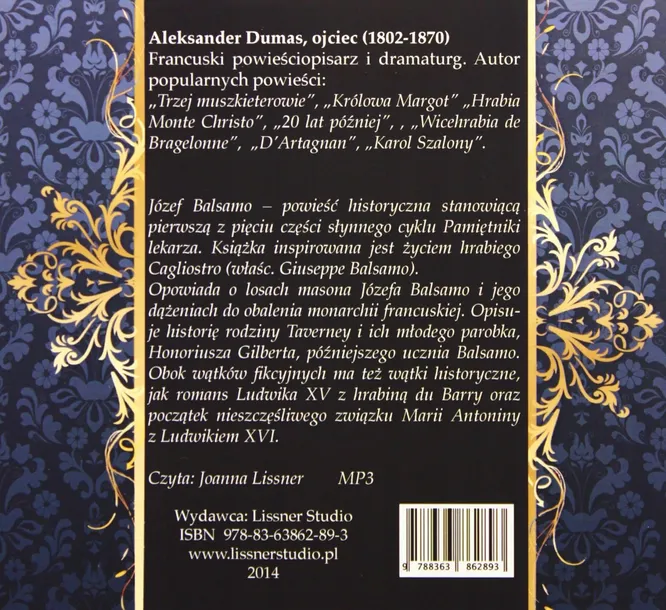 dumas-jozef-balsamo-tom-1-wydawnictwo-lissner-studio