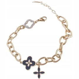 bransoletka-ze-stali-chirurgicznej-316l-koniczynka-przywieszki