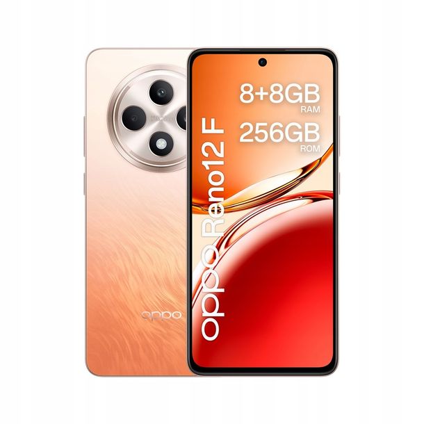 Smartfon Oppo Reno 12F 8 256GB Amber Orange