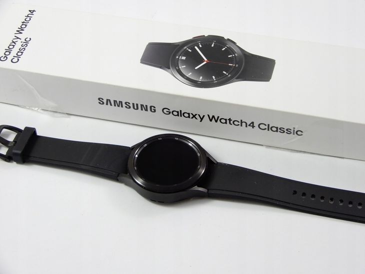 Smartwatch Samsung Galaxy Watch4 Classic 46mm GPS CZARNY KOMPLET