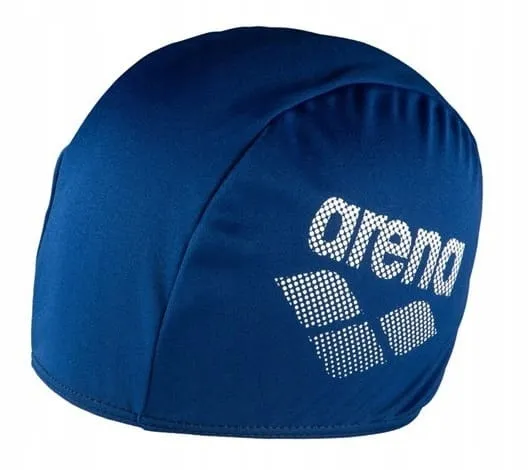 czepek-materialowy-arena-polyester-ii-niebieski-stan-nowy
