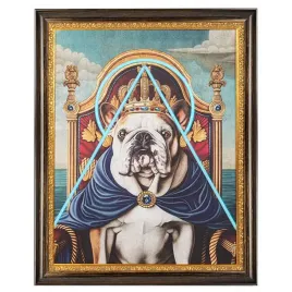 obraz-nowoczesny-neon-bulldog-kh1501100246-king-home-pies-neon-niebieski-wi