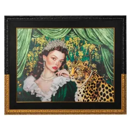 obraz-z-perlami-pearls-leopard-kh1501100250-king-home-lampart-wielokolorowy