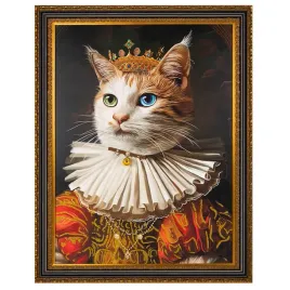 obraz-portret-kota-your-highness-kh1501100280-king-home-wielokolorowy