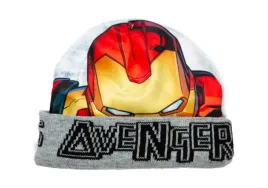 czapka-dla-chlopca-marvel-avengers-zimowa-szara