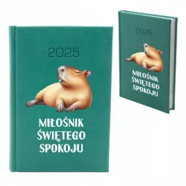 kalendarz-2025-nowosc-a5-ksiazkowy-capybara-turkus-smieszny-dzienny-planer