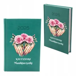 kalendarz-ksiazkowy-a5-2025-manikiurzystka-turkus-salon-kosmetyczny