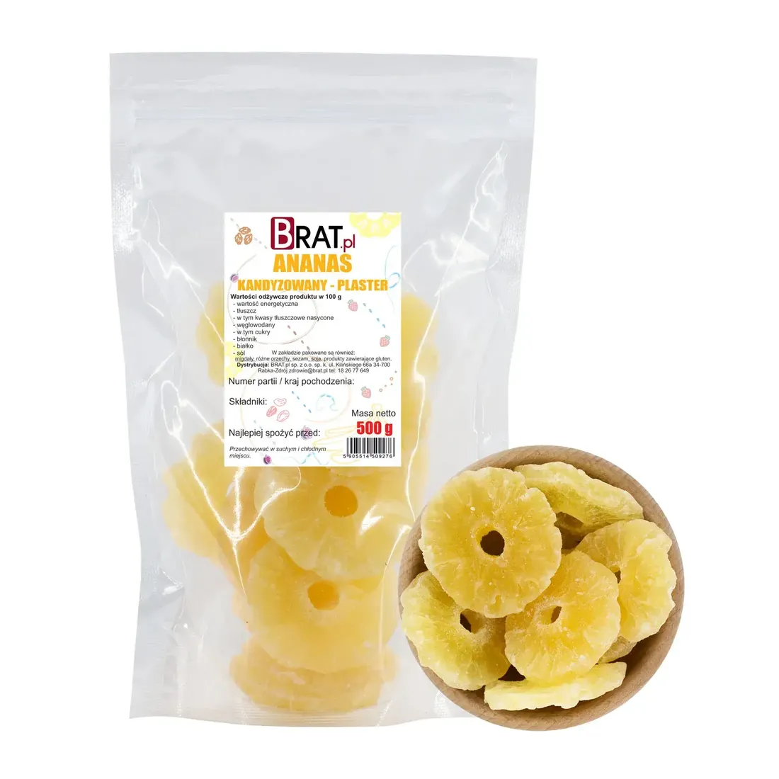 ananas-kandyzowany-plaster-500g-stan-nowy
