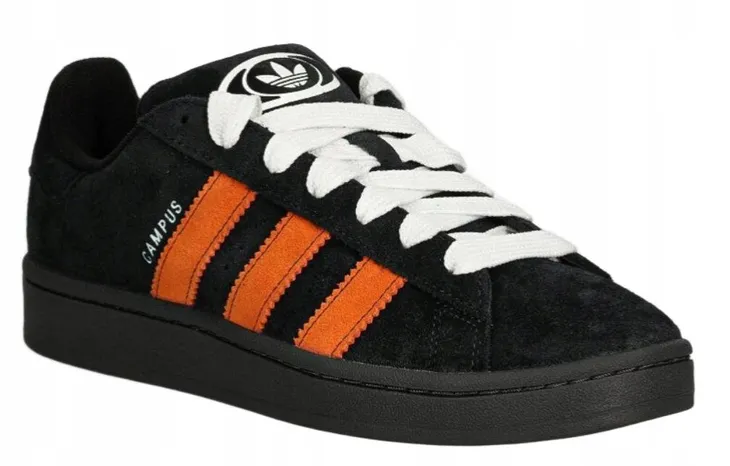 Sneakersy mskie ADIDAS CAMPUS 00s czarne skra naturalna zamszowa 42 2/3   217396961 - ERLI.pl