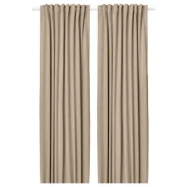 ikea-rosenmandel-zaslony-zoltobezowe-135x300-cm