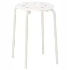ikea-marius-stolek-taboret-bialy-45-cm