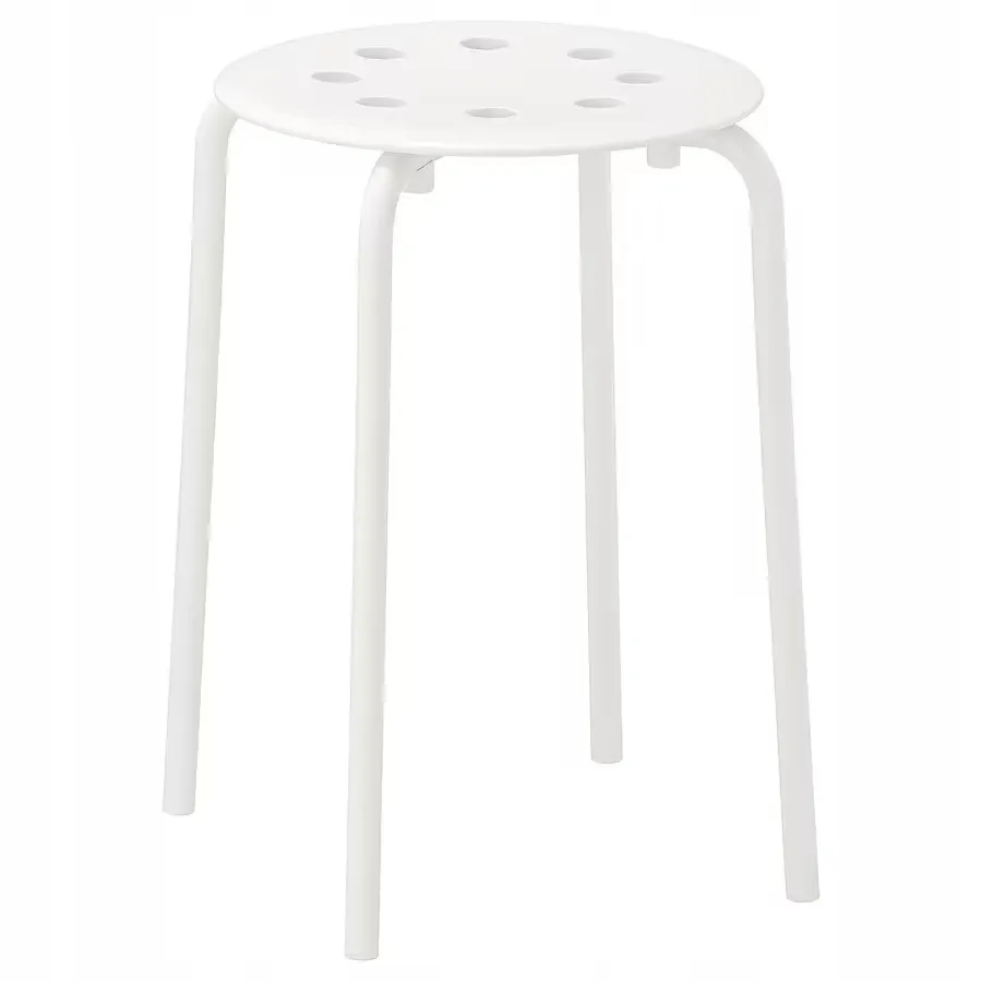 ikea-marius-stolek-taboret-bialy-45-cm