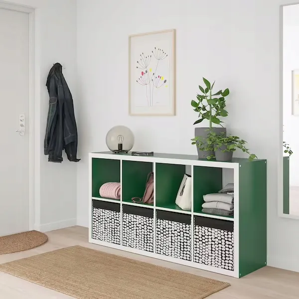 ikea-drona-pudelko-wklad-szuflada-kallax-kropki-stan-nowy