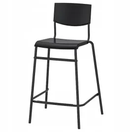 ikea-stig-stolek-barowy-z-oparciem-czarny-63-cm