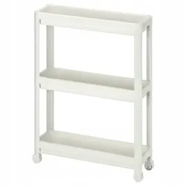 ikea-vesken-wozek-regal-bialy-54x18x71-cm