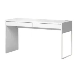 ikea-micke-biurko-2-szuflady-142x75x50-bialy