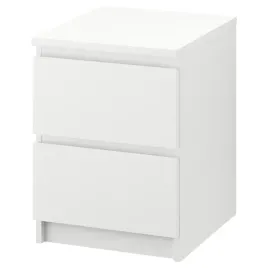 ikea-malm-komoda-2-szuflady-bialy-40x55-cm