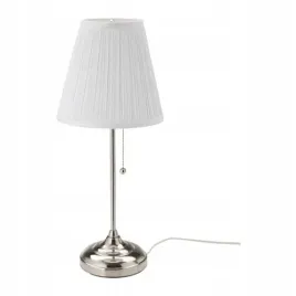 ikea-arstid-lampa-stolowa-nocna-niklowano-bialy
