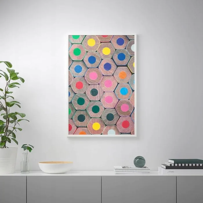 ikea-bild-plakat-kredki-61x91cm