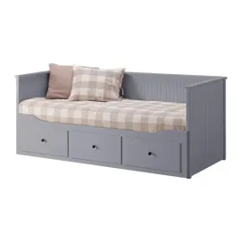 ikea-hemnes-lozko-rozkladane-z-3-szufladami-szare
