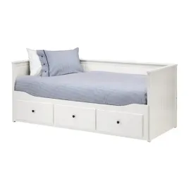 ikea-hemnes-lozko-rozkladane-z-3-szufladami-biale